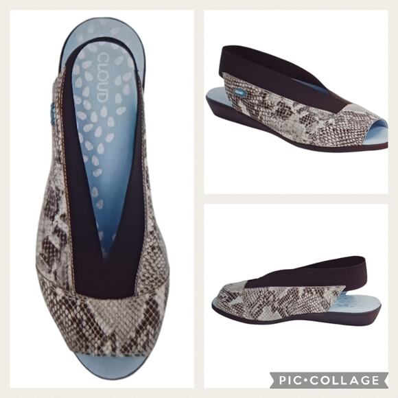 Cloud Footwear Caliber Slip-on Sandals GUC $165 size 41 US 10   S2391 - Picture 1 of 11
